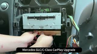 Mercedes GLC/C-Class NTG 4.5 4.7 5.0 CarPlay Upgrade Wireless CarPlay Android Auto Module