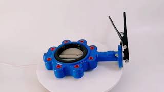 Low price best seller  cast iron Lug Type Butterfly Valve