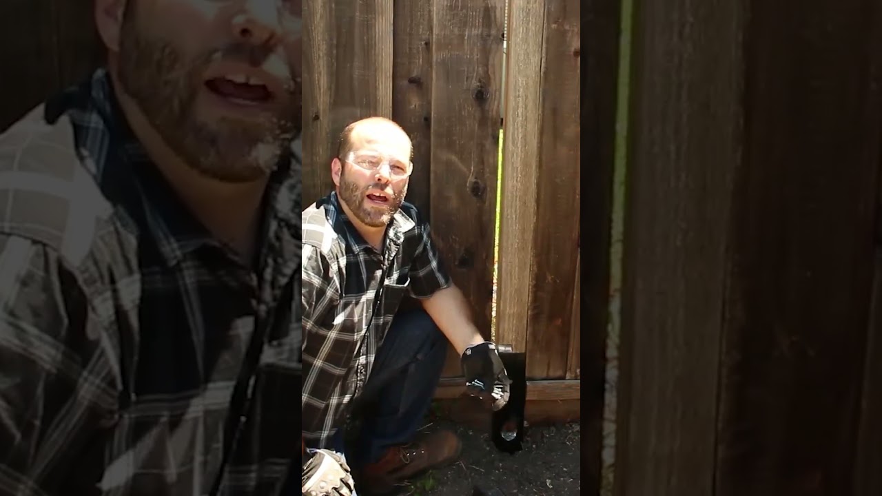 E-Z Mender™ Timber Fence Post Repair Bracket