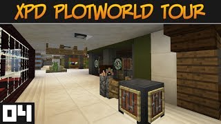Minecraft Server: XPD Plotworld Tour 04 Shopping Mall!
