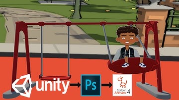 Lazy Day At The Playground - Cartoon Animator 4. 3D Scene to 2D