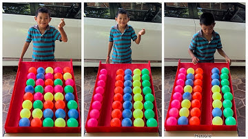 Puzzle sort ball game solve challenge  very good player