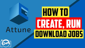 How to create, run and download jobs into Attune - Attune Server Automation