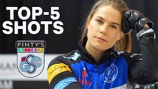 Top-5 Shots From 2018 Grand Slam of Curling