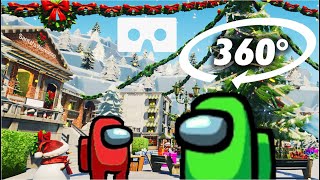 360° VR AMONG US Christmas - Who is the Christmas Imposter!?