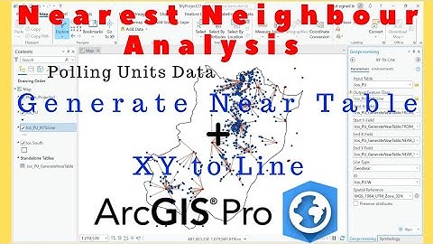 Nearest Neighbour Analysis | Neighbourhood Analysis using ArcGIS Pro