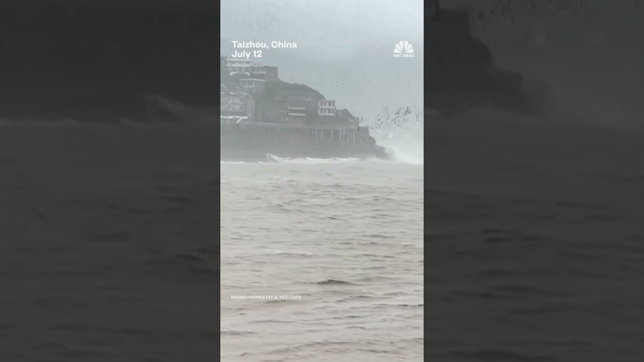 Typhoon Bavi slams into parts of eastern China