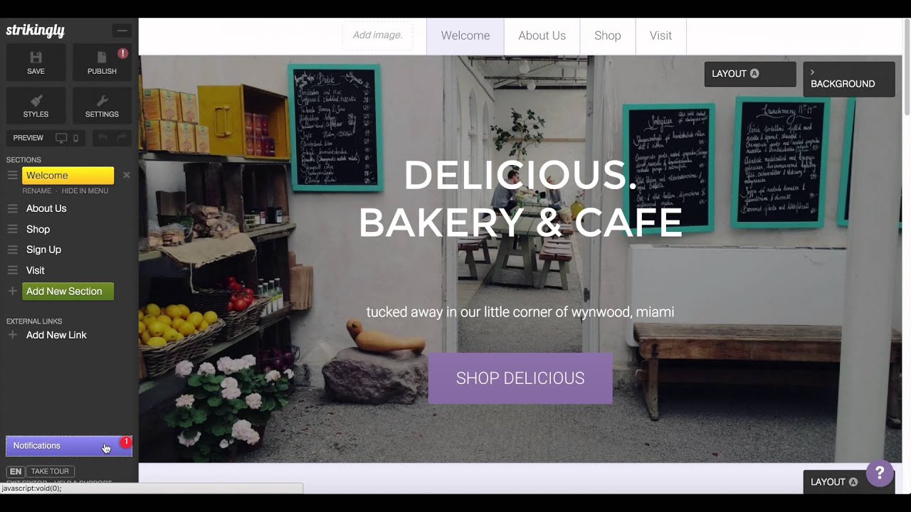 First Step - Your Free Account