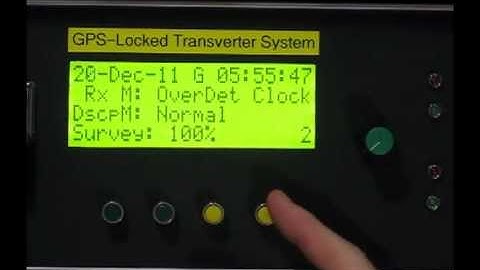 ThunderBolt GPSDO Commander project