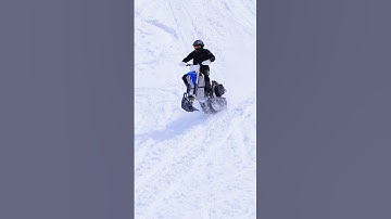 Greasy Triple Swapped Snow Bike⛽️