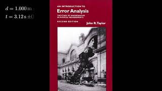 Experimental Uncertainties Part 1.