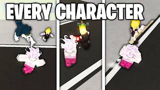 He Used EVERY CHARACTER To Try To KILL ME In Jujutsu Shenanigans (Roblox)