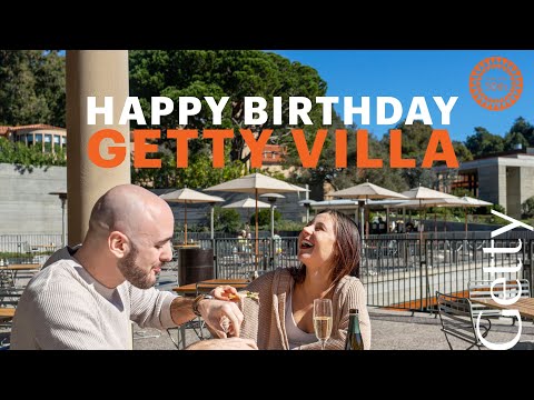 Happy Birthday Getty Villa
