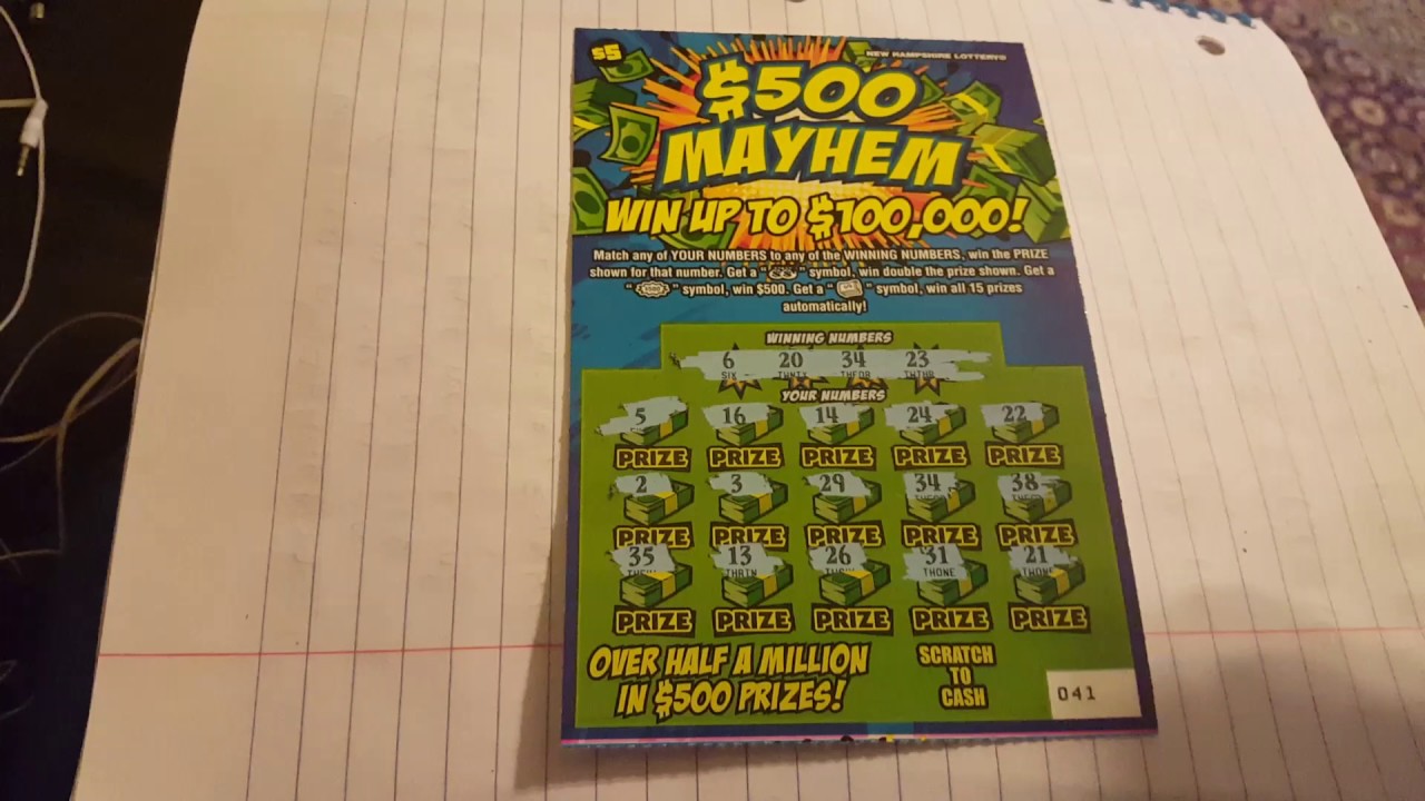 Revealing a 5 nh scratch ticket winner!! YouTube