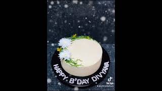 Birthday Cake | Cake Design | Fresh Flowers | Cake Decorating | Butter Cake | Cake | Homemade