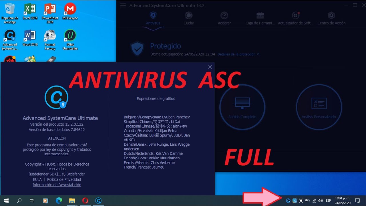 advanced systemcare antivirus