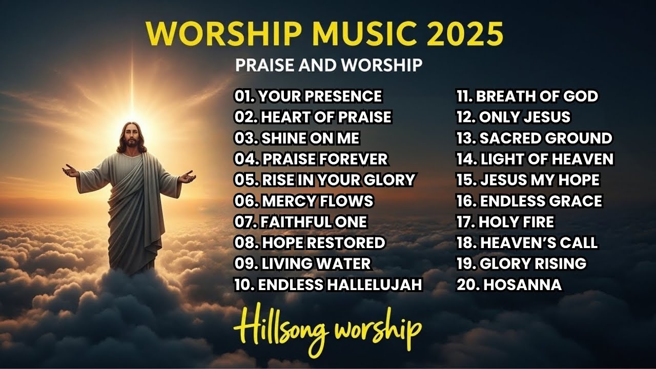 Worship Music 2025 – Powerful Praise & Worship Songs in God’s Presence | Hillsong & Worship Songs