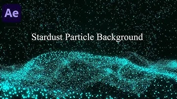 Stunning Stardust Particle Background – After Effects Tutorial