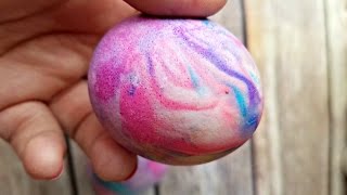 Shaving Cream Easter Egg Decorating