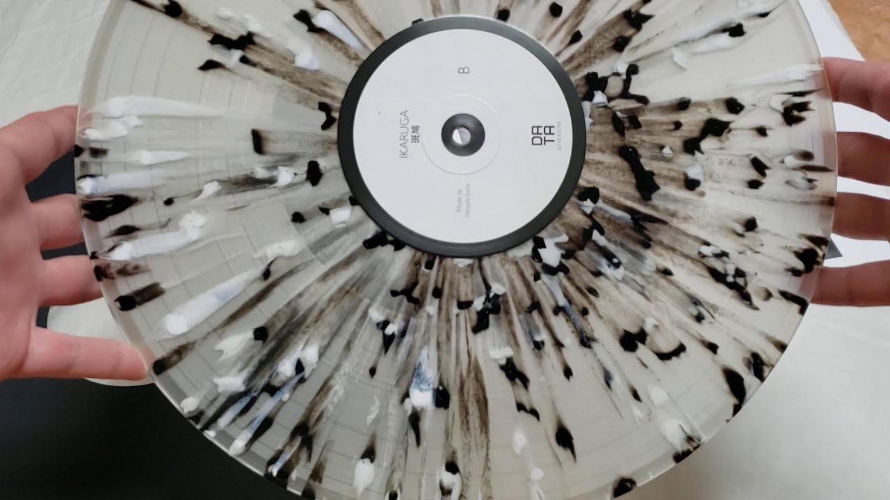 斑鳩 IKARUGA- first press edition 斑鳩 Ikaruga vinyl Limited Edition Clear with black and white