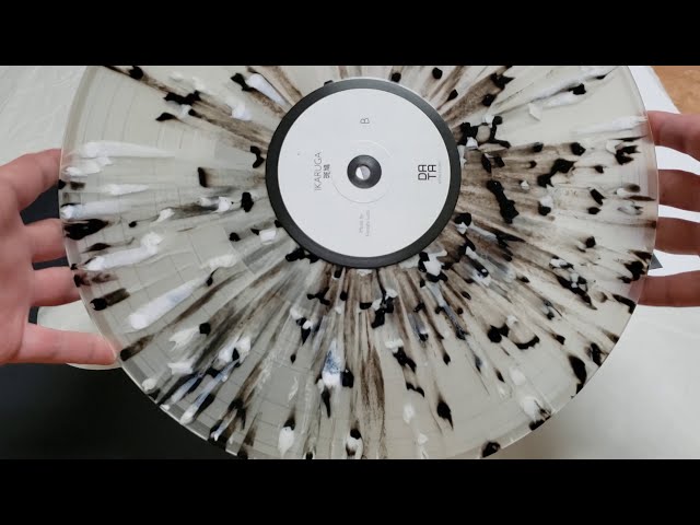 斑鳩 IKARUGA- first press edition 斑鳩 Ikaruga vinyl Limited Edition Clear with black and white