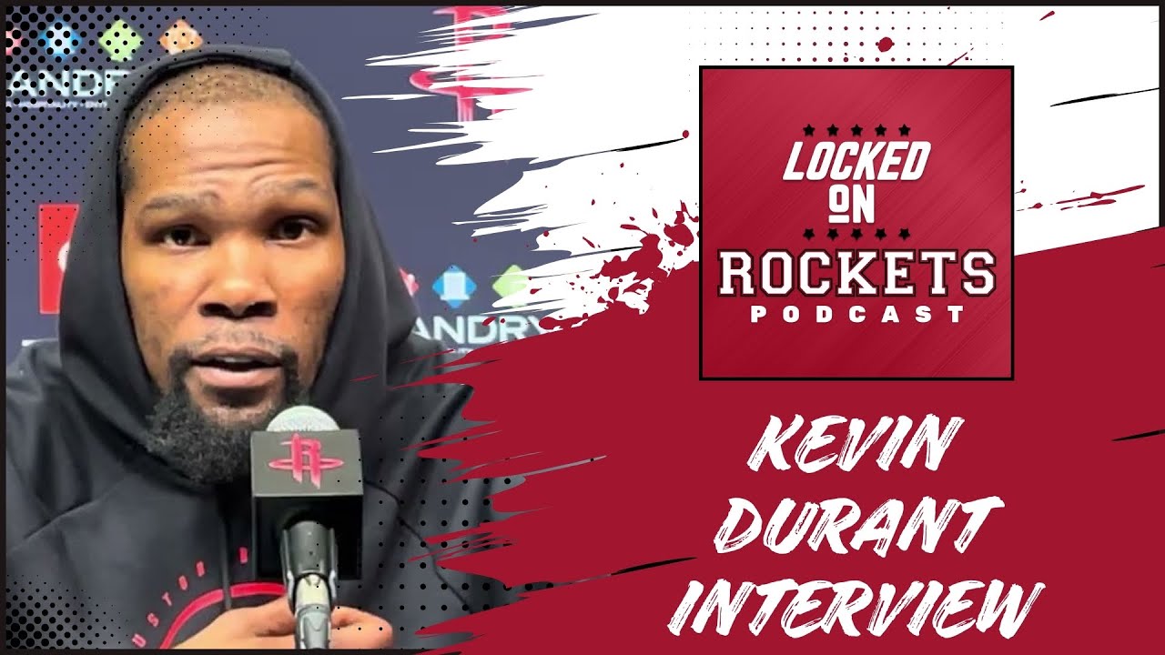 Kevin Durant | Postgame Houston Rockets Vs Charlotte Hornets | 2025-2026 NBA Season