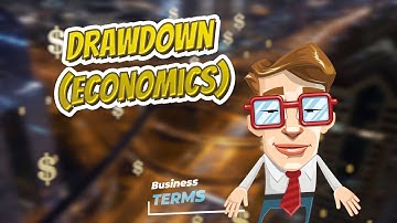 Drawdown economics 📈💲 BUSINESS TERMS 💲📉