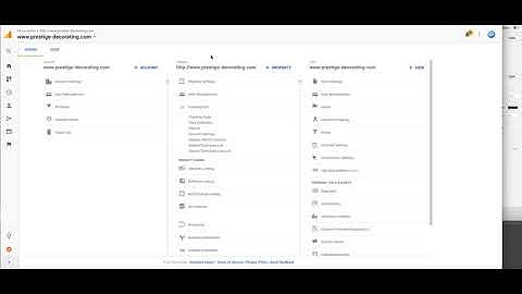 Google Analytics Change Domain Name