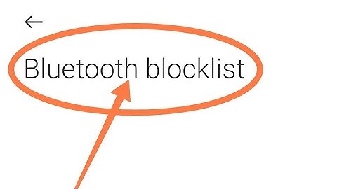 Poco X3 me Bluetooth Blocklist set kaise kare, How to set Bluetooth Blocklist in poco X3