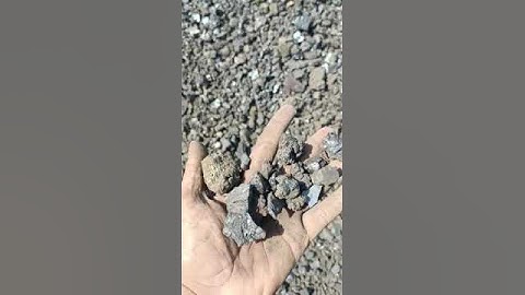 Magnetic Slag #waste #iron #kutch #gujarat