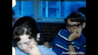 Vintage 1971 high school psychology class 49-sec home movie clip 1970s classroom students education