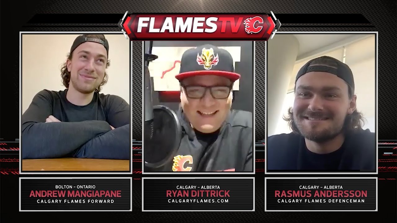 My Draft Story powered by TELUS - Andrew Mangiapane & Rasmus Andersson ...