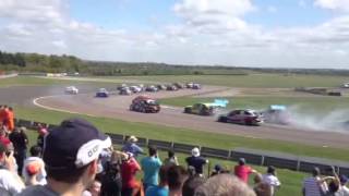 BTCC opening lap at Thruxton 2013