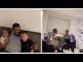 Anthony Joshua’s Son Jj First Ever Boxing Fight & Anthony Joshua is a Commentator