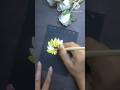 Yellow Flower Painting 🌼💛 #shorts #art #aesthetic