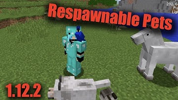 Respawnable pets mod for Minecraft 1.12.2