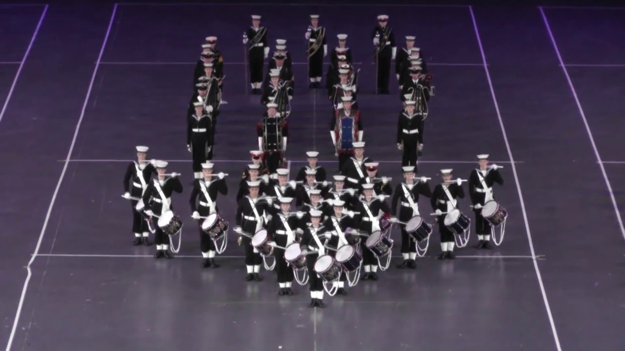 Massed Bands of the Sea Cadets - 2015 Birmingham Tattoo
