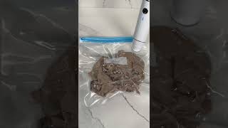 What happens when you vacuum seal crinkled kraft paper? asmr asmrsounds satisfying