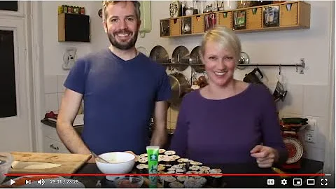 Jay & Sabine - How To Make Sushi At Home