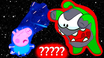 Om Nom & Peppa Pig  "Dirty Mask!" "Scream! Crying!"  Sound Variations in 45 Seconds