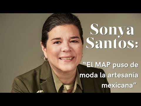 SONYA SANTOS: "Un artesano mexicano siempre te recibe con un taco"