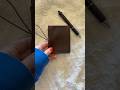 Cover A Day!! | Nano Cover | ChicSparrow #leather #leathercover #planner #bujo #bulletjournal