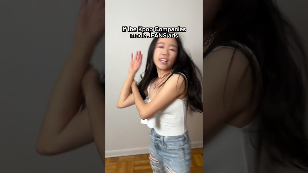 Which kpop company slayed their Jeans Ad??