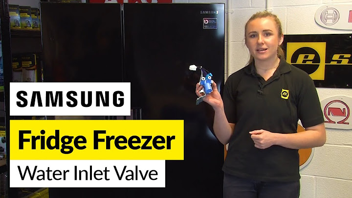 Water inlet valve for samsung refrigerator ice maker