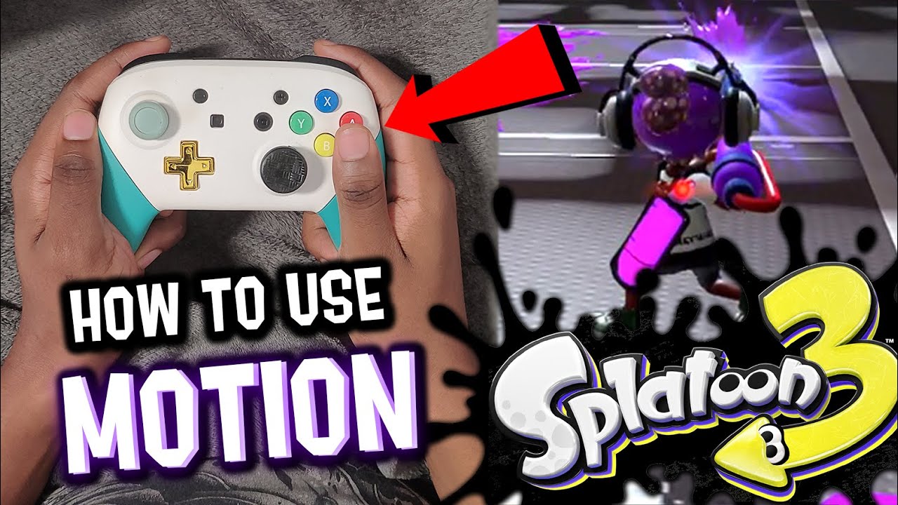 Splatoon 3: How to Turn Off Motion Controls