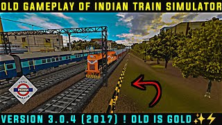 Indian Train Simulator Old Version Gameplay | Version 3.0.4 (2017) | RGI |