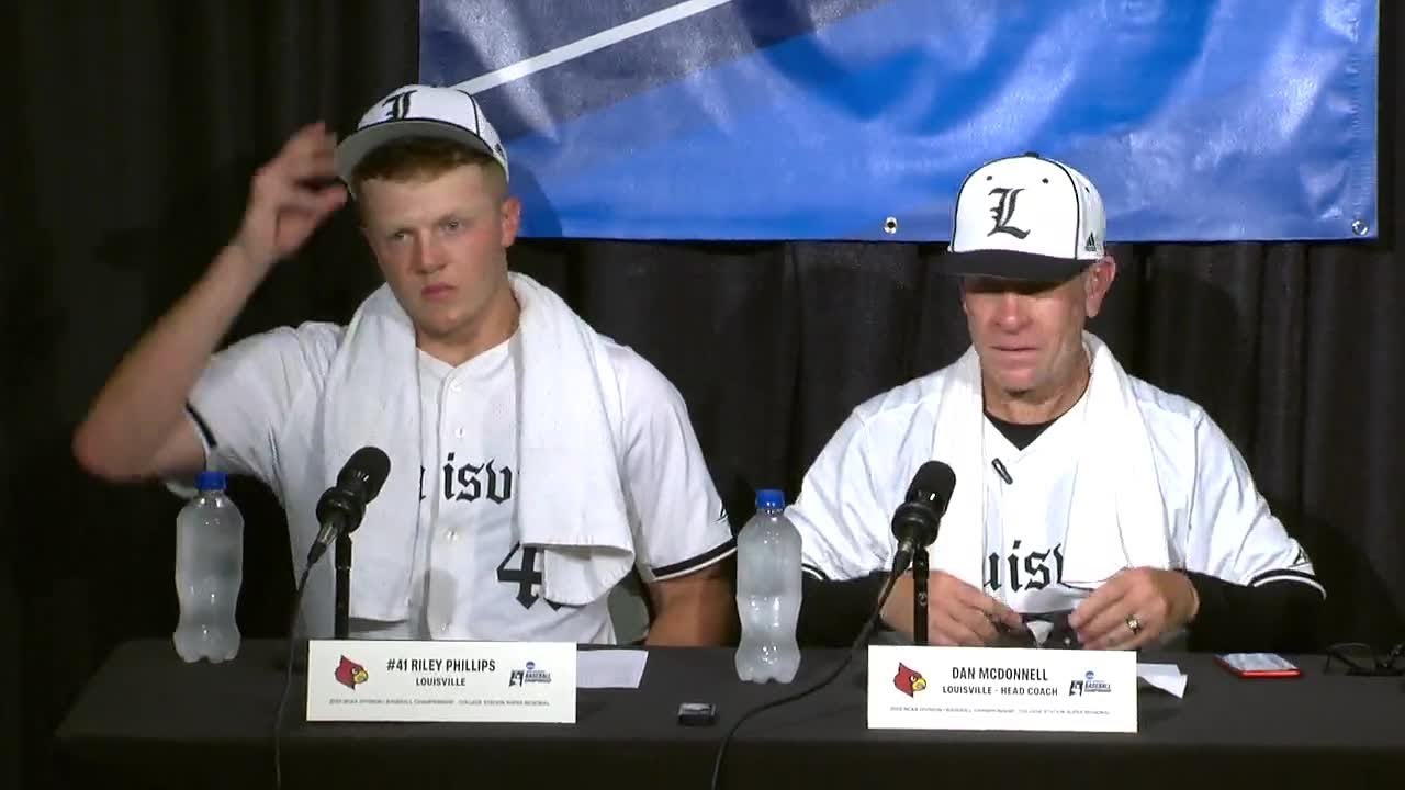 WATCH NOW: Louisville baseball coach, player discuss season-ending loss to  Texas A&M - YouTube
