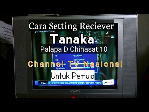 Cara Setting Reciever Parabola Tanaka T22 Hd Untuk Pemula Youtube