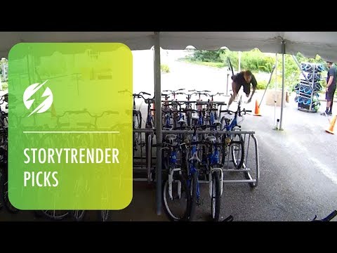 Guy Falls Face First While Doing Bike Trick - Guy Falls Face First While Doing Bike Trick