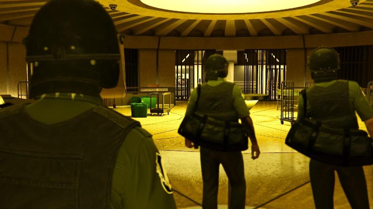 GTA ONLINE Casino Heist With Random Players